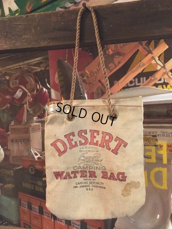 画像1: Vintage Desert Water Bag / S (DJ385)