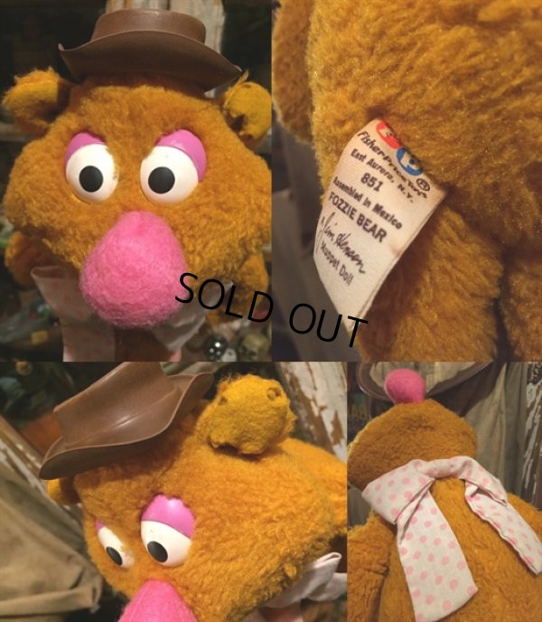 画像3: Vintage Muppet Fozzie Bear Plush Doll FP (DJ391)