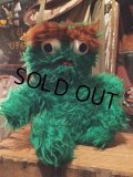 Vintage Sesame Street Oscar Plush Doll Knickerbocker (DJ394)