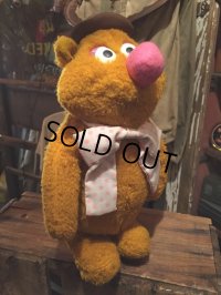 Vintage Muppet Fozzie Bear Plush Doll FP (DJ391)