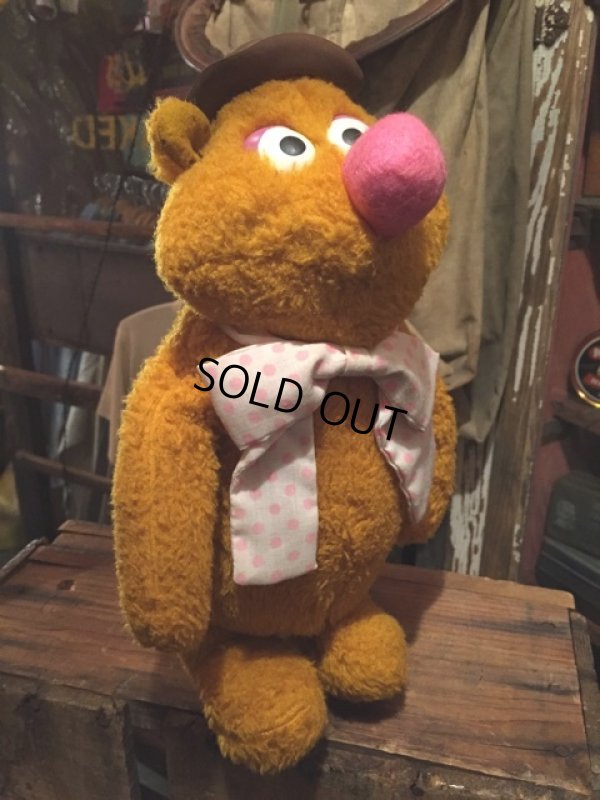 画像1: Vintage Muppet Fozzie Bear Plush Doll FP (DJ391)