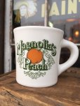 画像1: Vintage Heavy Ceramic Mug Magnolia's Peach (DJ403) (1)