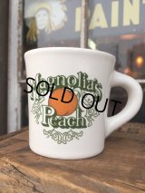 Vintage Heavy Ceramic Mug Magnolia's Peach (DJ403)