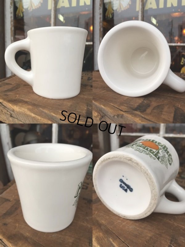 画像2: Vintage Heavy Ceramic Mug Magnolia's Peach (DJ403)