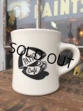 Vintage Heavy Ceramic Mug The Patio Cafe (DJ401)