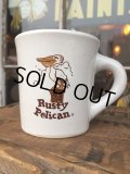 Vintage Heavy Ceramic Mug Pusty Pelican (DJ404)