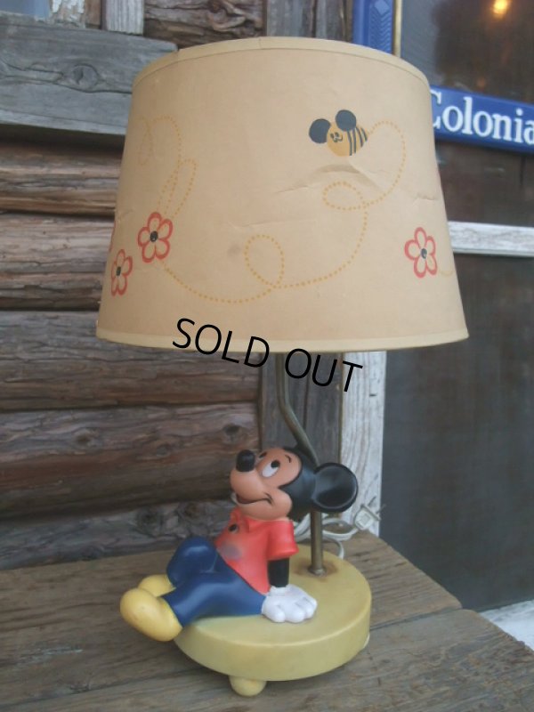 画像1: SALE Vintage Mickey Lamp (DJ407)