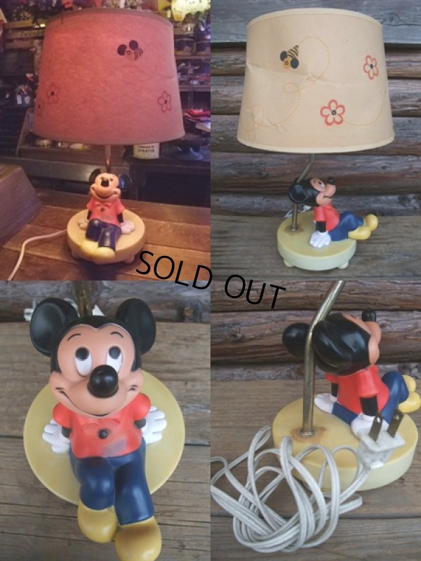 画像2: SALE Vintage Mickey Lamp (DJ407)