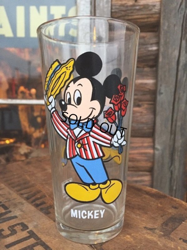 画像1: 70s Vintage Pepsi Glass / Mickey (DJ426)