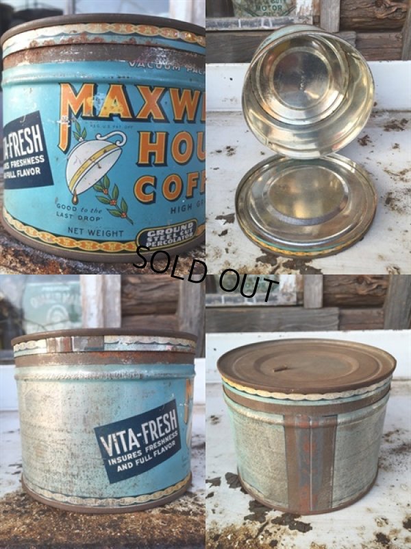 画像2: Vintage Maxwell House Coffee Can (DJ276)