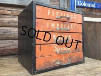 Vintage 5 Drawer Cabinet (DJ445)