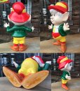 画像2: 80s Vintage Keebler Ernie Plastic Doll (DJ459) (2)