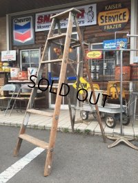 SALE Vintage Wood Ladder (DJ461) 