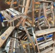 画像3: SALE Vintage Wood Ladder (DJ461)  (3)