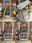 画像2: SALE Vintage Wood Ladder (DJ461)  (2)