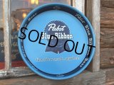 Vintage Pabst Blie Ribbon Beer Tin Tray (DJ463)
