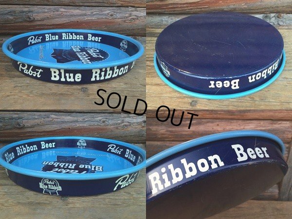 画像3: Vintage Pabst Blie Ribbon Beer Tin Tray (DJ463)