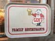 画像1: Vintage SAM'S Family Restaurants Food Tray (DJ465) (1)