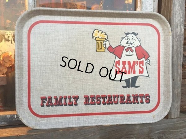 画像1: Vintage SAM'S Family Restaurants Food Tray (DJ465)