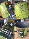 画像3: Vintage S and W Coffee Can Two Pounds (DJ472) (3)