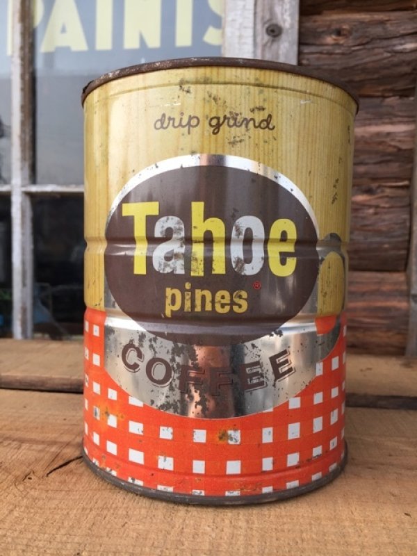 画像1: Vintage Tahoe Coffee Can Two Pounds (DJ471)