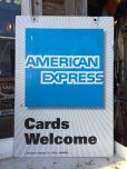 画像1: Vintage American Express Double Sign (DJ480) (1)