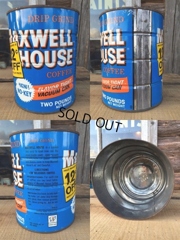 画像2: Vintage Maxwell House Coffee Can Two Pounds #E (DJ476)