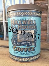 Vintage Maxwell House Coffee Can Two Pounds #H (DJ478)