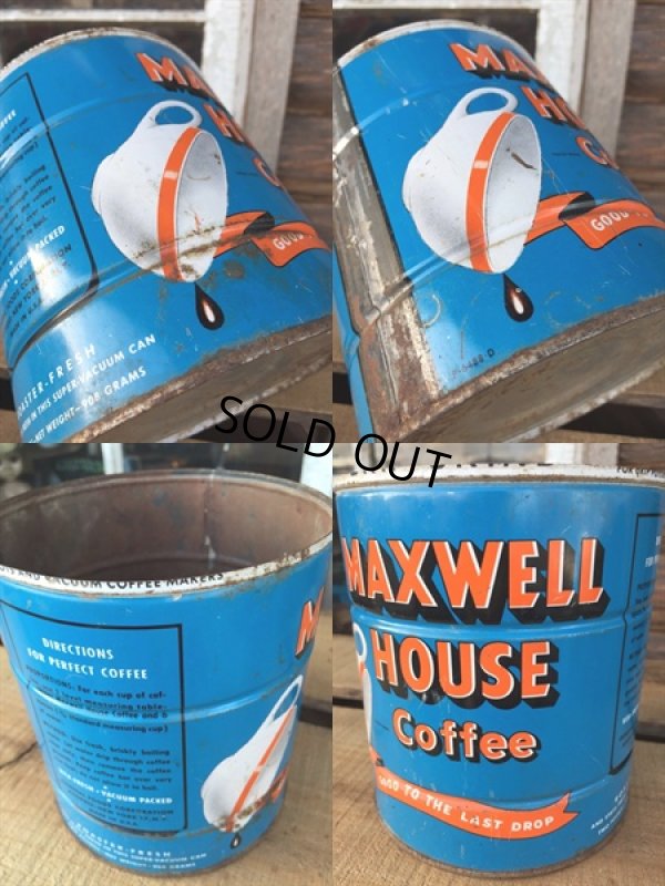 画像3: Vintage Maxwell House Coffee Can Two Pounds #G (DJ477)