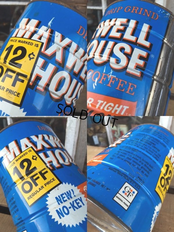 画像3: Vintage Maxwell House Coffee Can Two Pounds #E (DJ476)