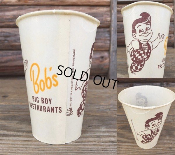 画像2: Vintage Bob's Big Boy Wax Cup #M (DJ484）