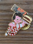 画像1: Vintage KIP'S Big Boy PinBadge (DJ485）  (1)