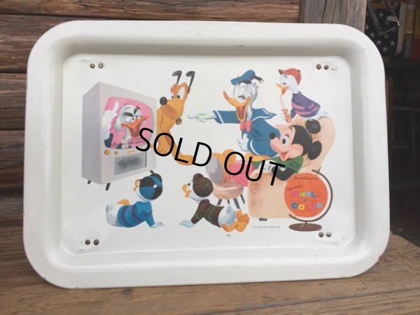 画像1: 60s Vintage Disney Tin Table (DJ493) 