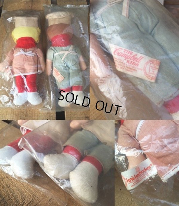 画像3: 60s Vintage Campbell Kids Rag Doll Set DEAD STOCK (DJ500)