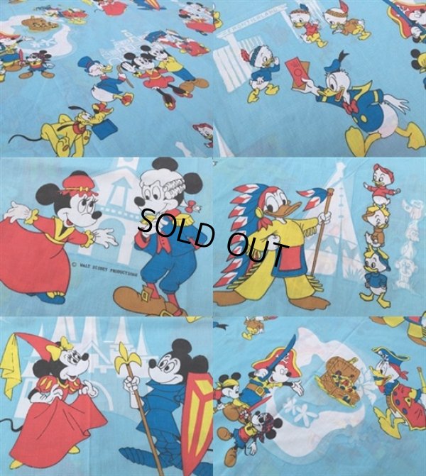 画像3: Vintage Flat Sheet / Disney American History (DJ504)