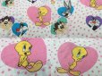 画像3: Vintage Flat Sheet / Tweety Heart (DJ509) (3)