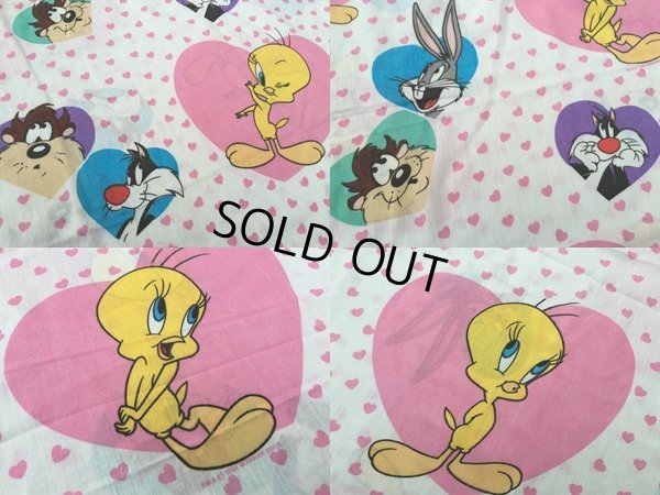 画像3: Vintage Flat Sheet / Tweety Heart (DJ509)