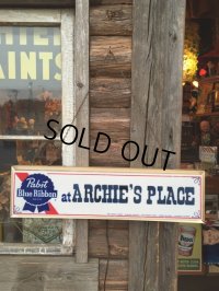 Vintage Pabst Blue Ribbon Beer Lighted Sign  (DJ528)