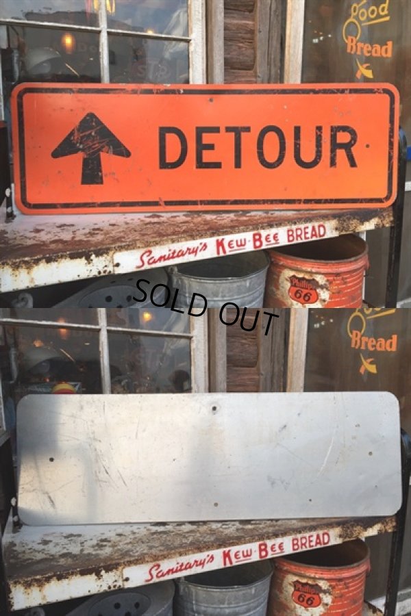 画像3: Vintage Road Sign DETOUR (DJ572)