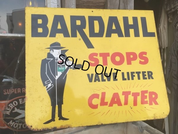 画像1: Vintage BARDAHL OIL Sign  (DJ570)