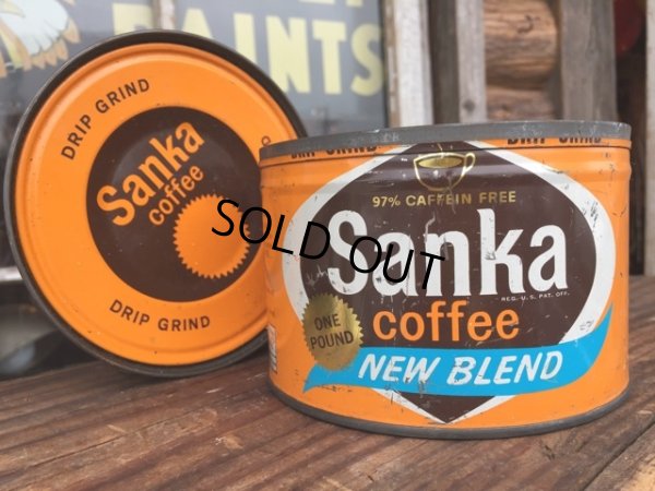 画像1: Vintage Tin Can / Sanka Coffee (DJ586)