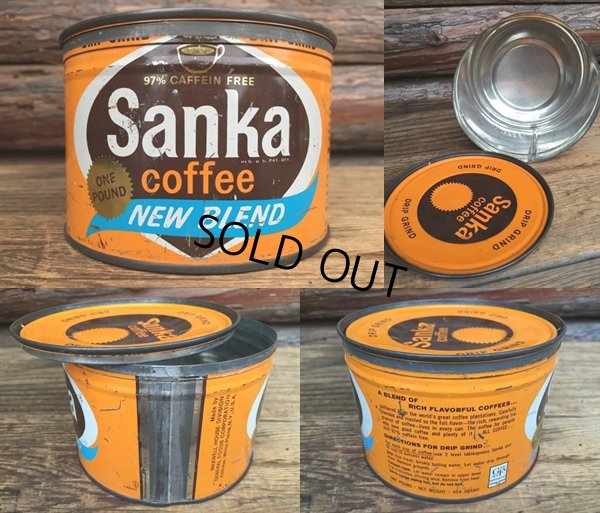 画像2: Vintage Tin Can / Sanka Coffee (DJ586)