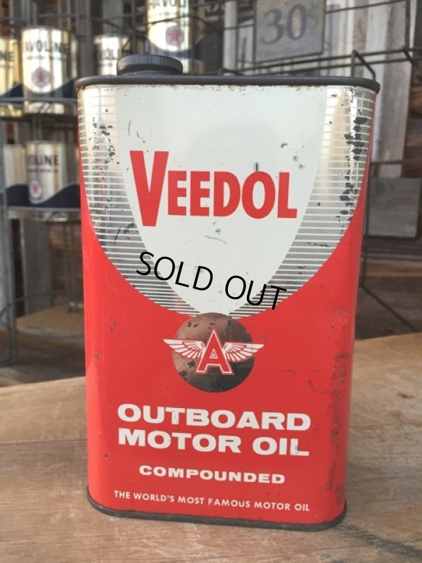 画像1: Vintage Oil Can / VEEDOL (DJ594)
