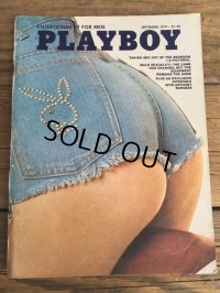 70s Vintage Play Boy Magazine / 1974 SEP (DJ619)