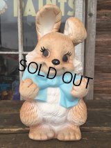 70s Russ Bunny Plastic Bank (DJ623)