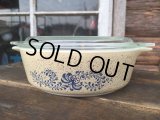 Old Pyrex Casseroles Homestead #S (DJ634）