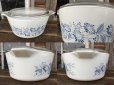 画像2: Old Pyrex Casseroles Colonial Mist (DJ633） (2)