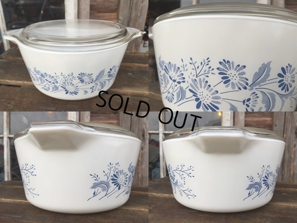 画像2: Old Pyrex Casseroles Colonial Mist (DJ633）