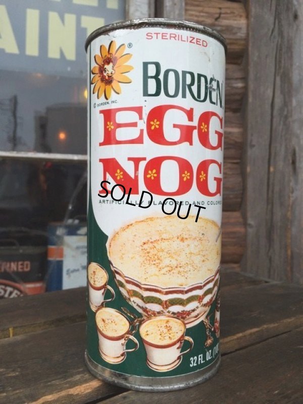 画像1: Vintage Borden Egg Nog Can (DJ650）