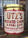 画像1: Vintage UTZ'S Potato Chips Can (DJ652） (1)